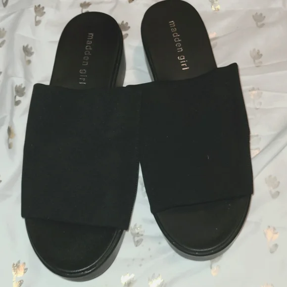 Madden Girl Shoes Madden Girl Shelby Slip On Wedge Sandals